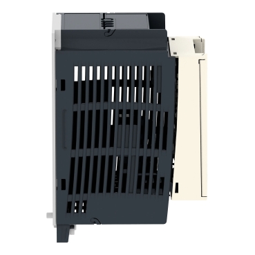 ATV12H075M3 variable speed drive, Altivar 12, 0.75kW, 1hp, 200 to 240V, 3 phases, with heat sink